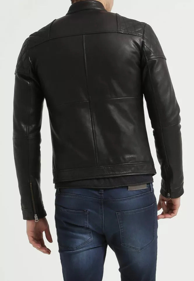 XAYWEAR Soft Leather Jacket Men - Stylish & Durable