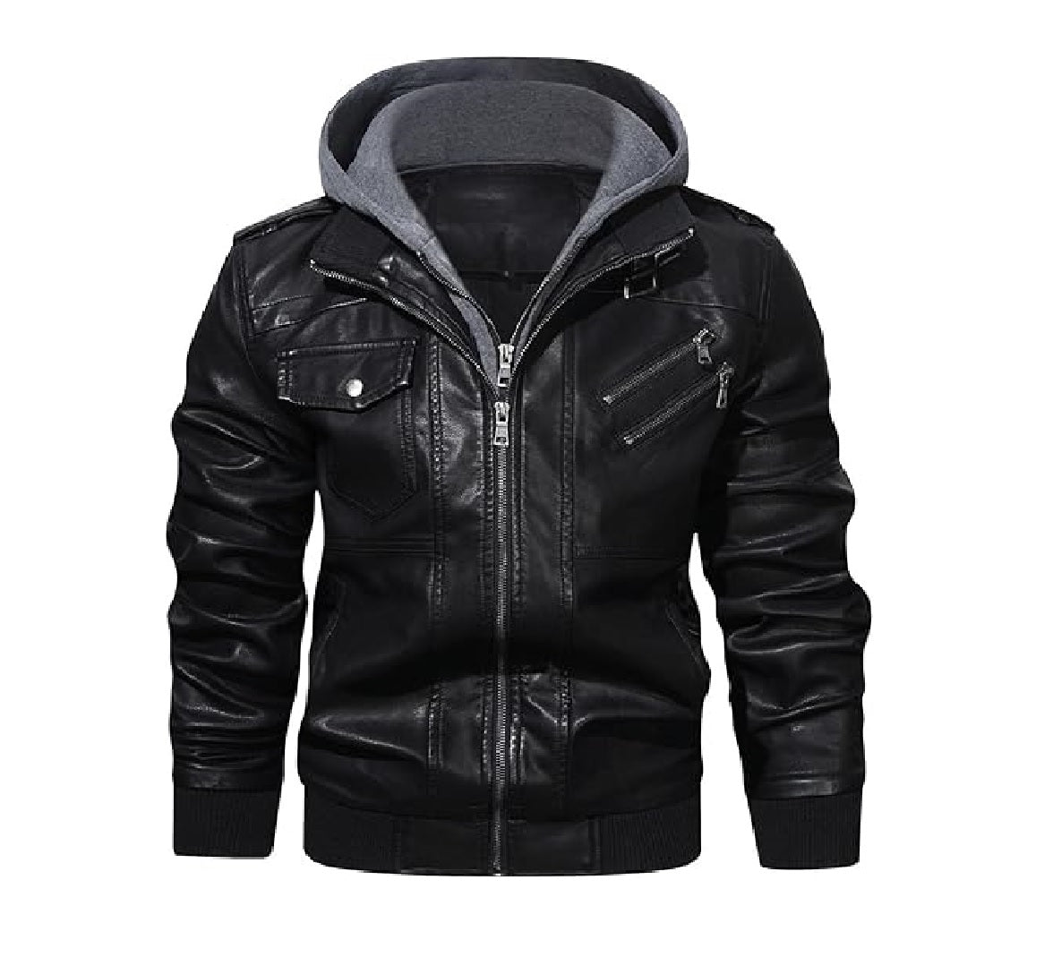 XAYWEAR Hooded Bomber Jacket for Men - Stylish Comfort