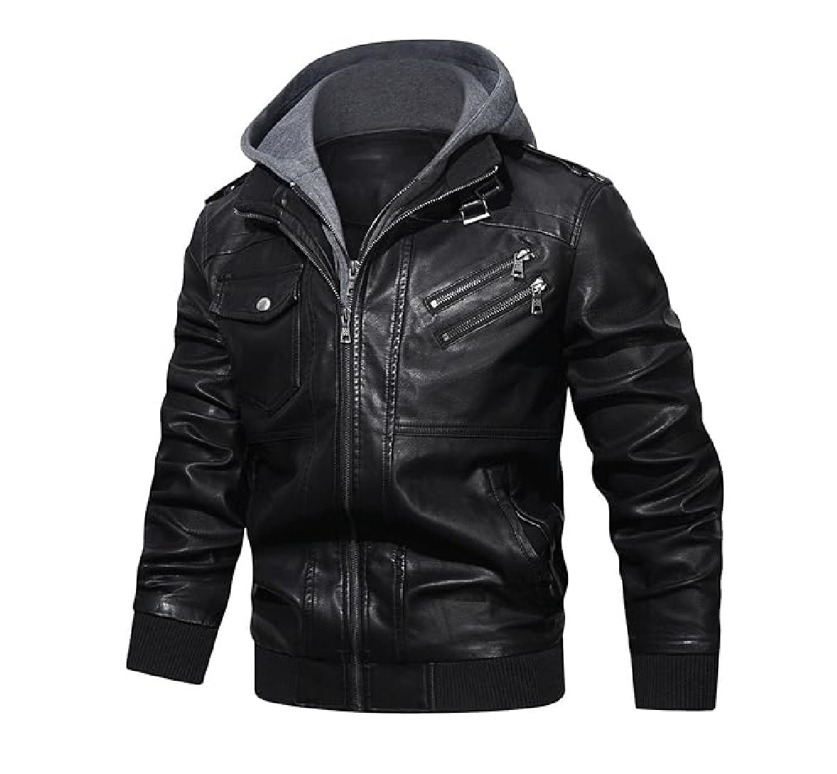 XAYWEAR Hooded Bomber Jacket for Men - Stylish Comfort