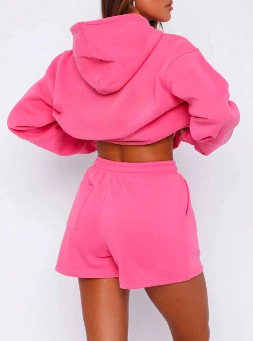 XAYWEAR Hot Pink Loungewear Set for Ultimate Comfort - XAYWEAR