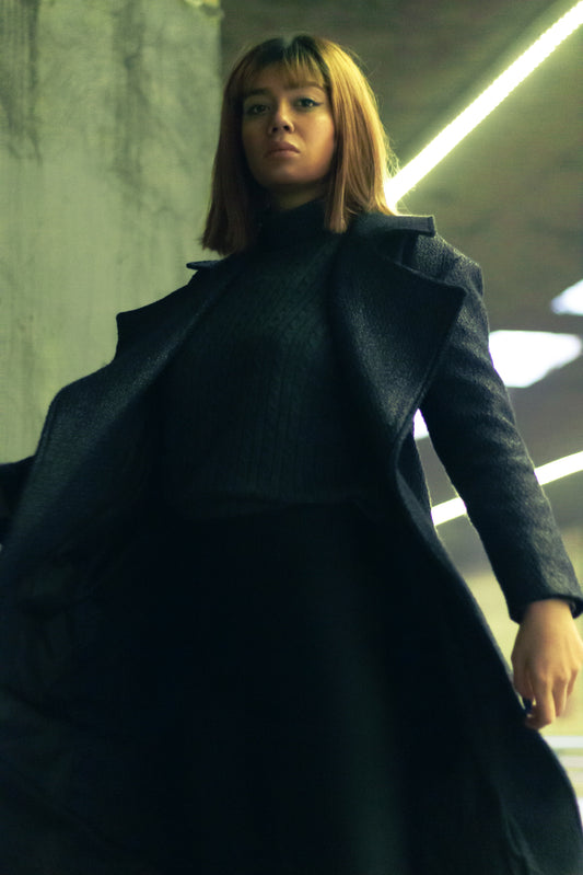 XAYWEAR Premium Long Coat - Elegant Style