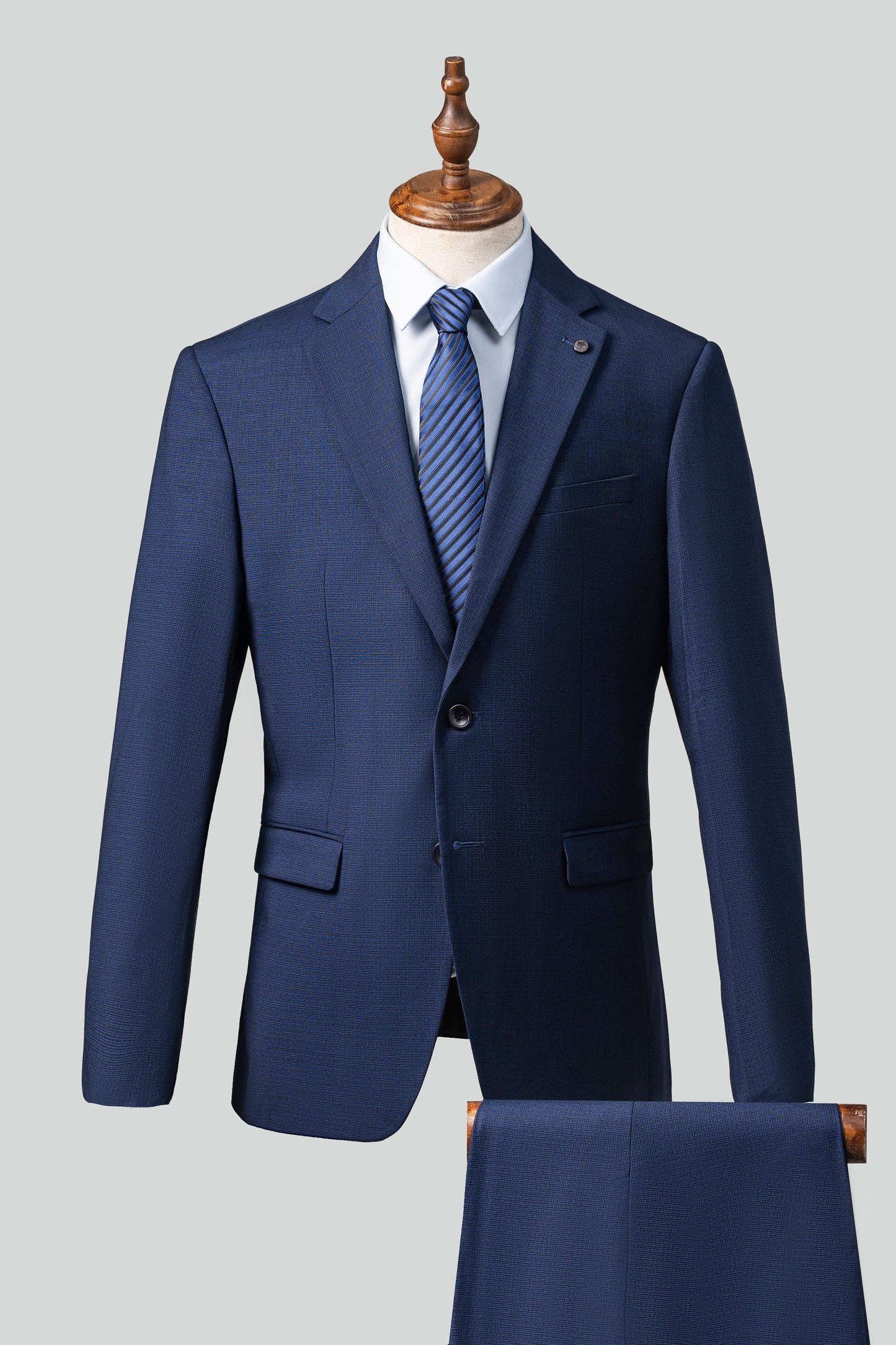 XAYWEAR Blue Suit for Men Formal with Elegant Fit and Stylish Design