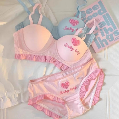 XAYWEAR Cute Baby Bay Ruffle Lingerie Set - PACK OF 3