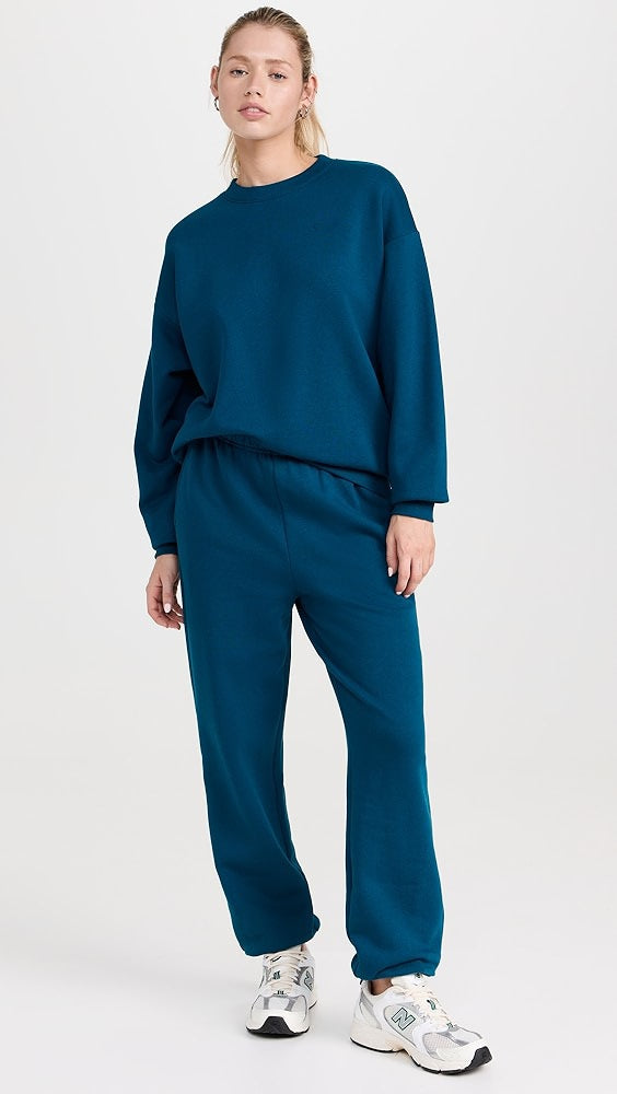 XAYWEAR Comfortable Loungewear Set in Teal with Relaxed Fit for Stylish Home Wear