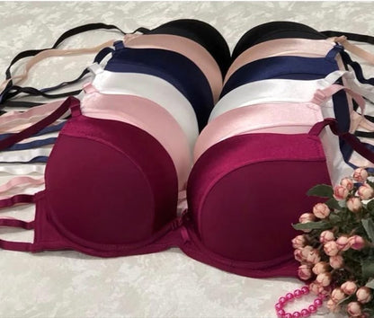 Demi Cup Daily-wear Push-up Bra ( PACK OF 3 )