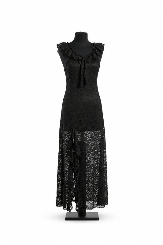 XAYWEAR Gown Style Net Babydoll Nightwear  XYR733