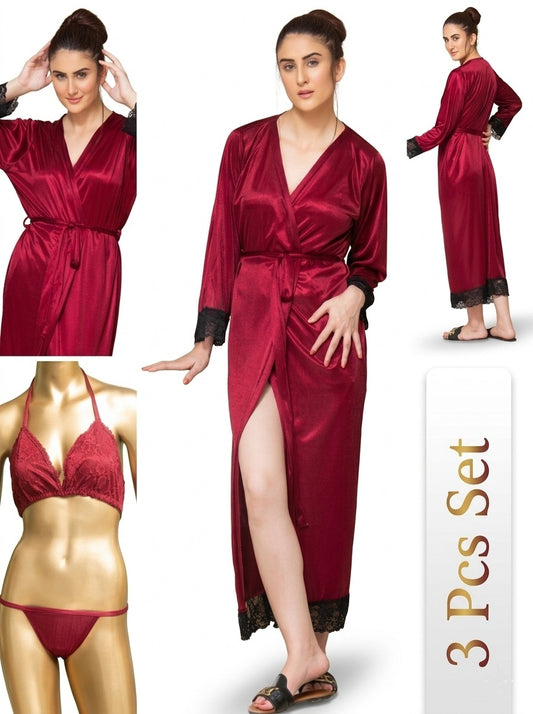 XAYWEAR 3 Piece Nightwear Set