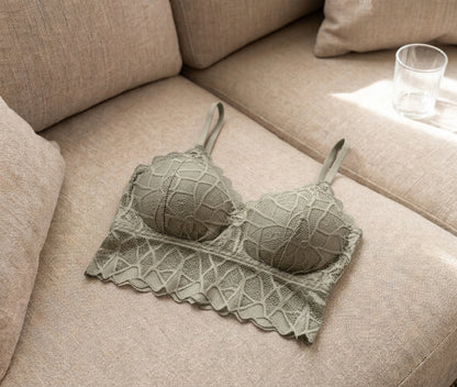XAYWEAR The Sage Whisper Lace Bralette For Women - PACK OF 2