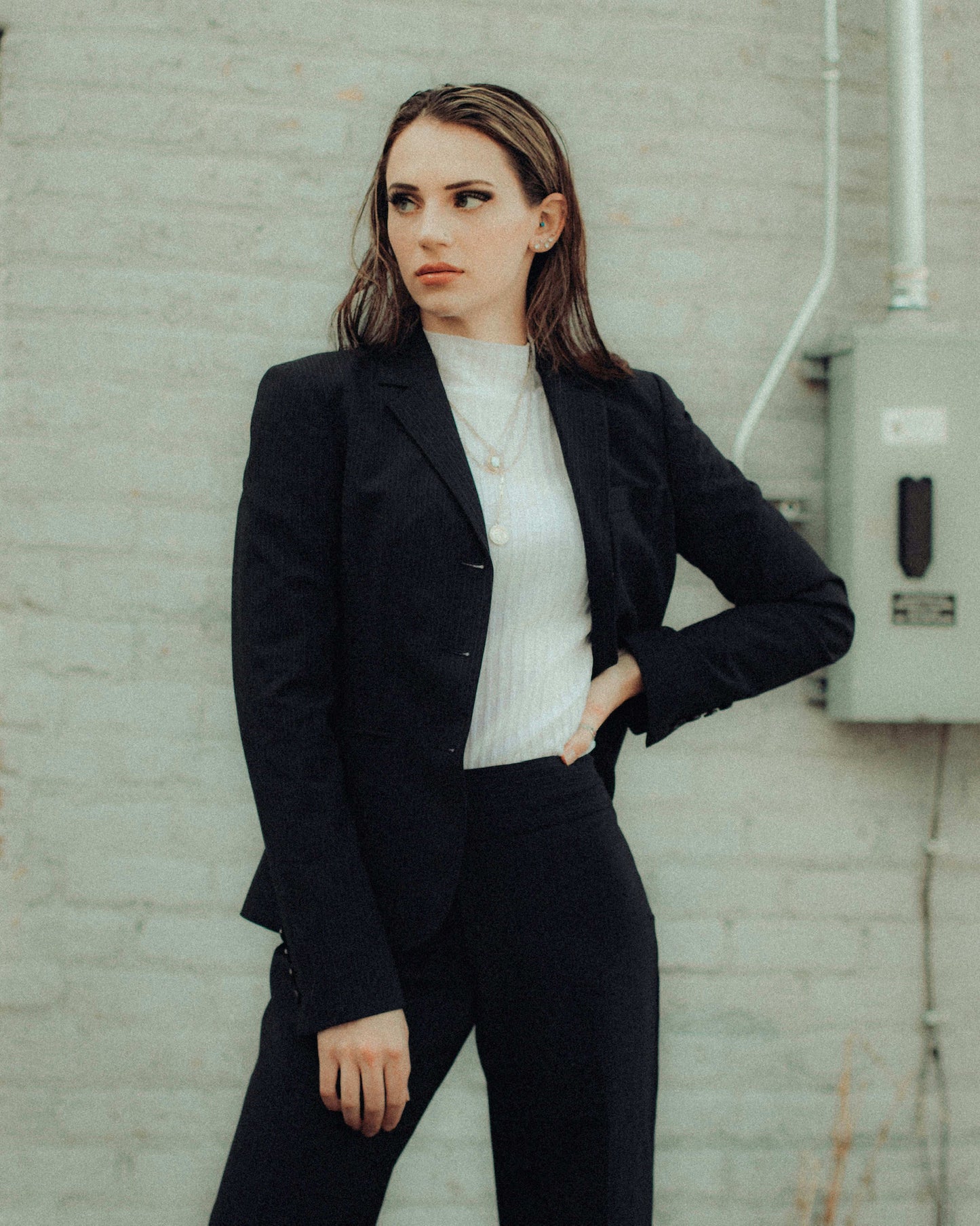 XAYWEAR™ Classy Black Tailored Suit for Women XR515 - (Limited Time Offer)