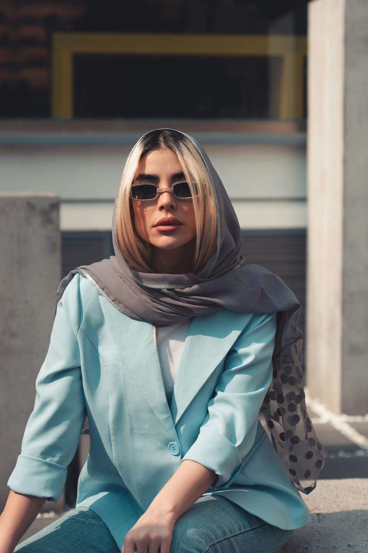 XAYWEAR Women's - Turquoise Soft Boss Blazer