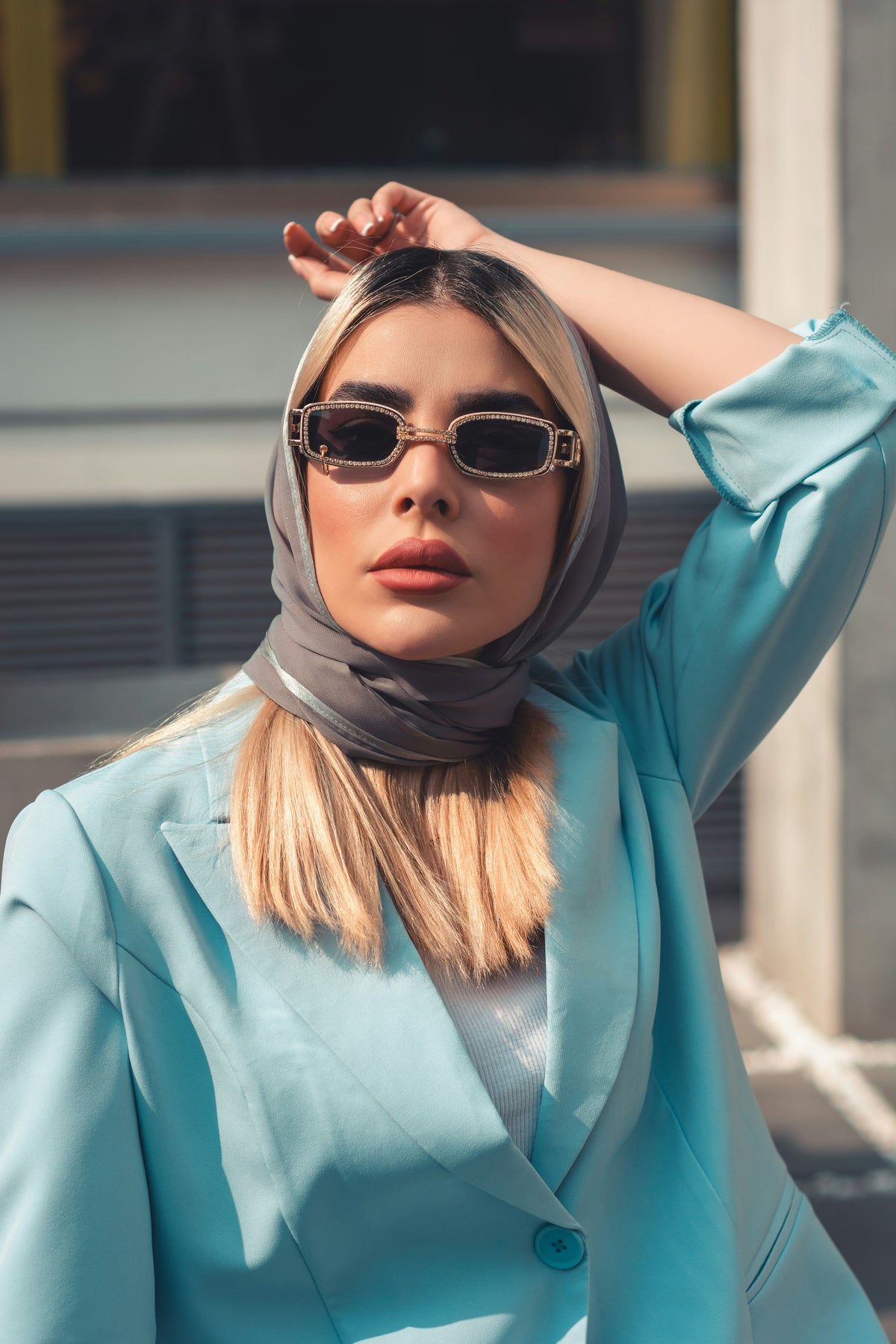 XAYWEAR Women's - Turquoise Soft Boss Blazer