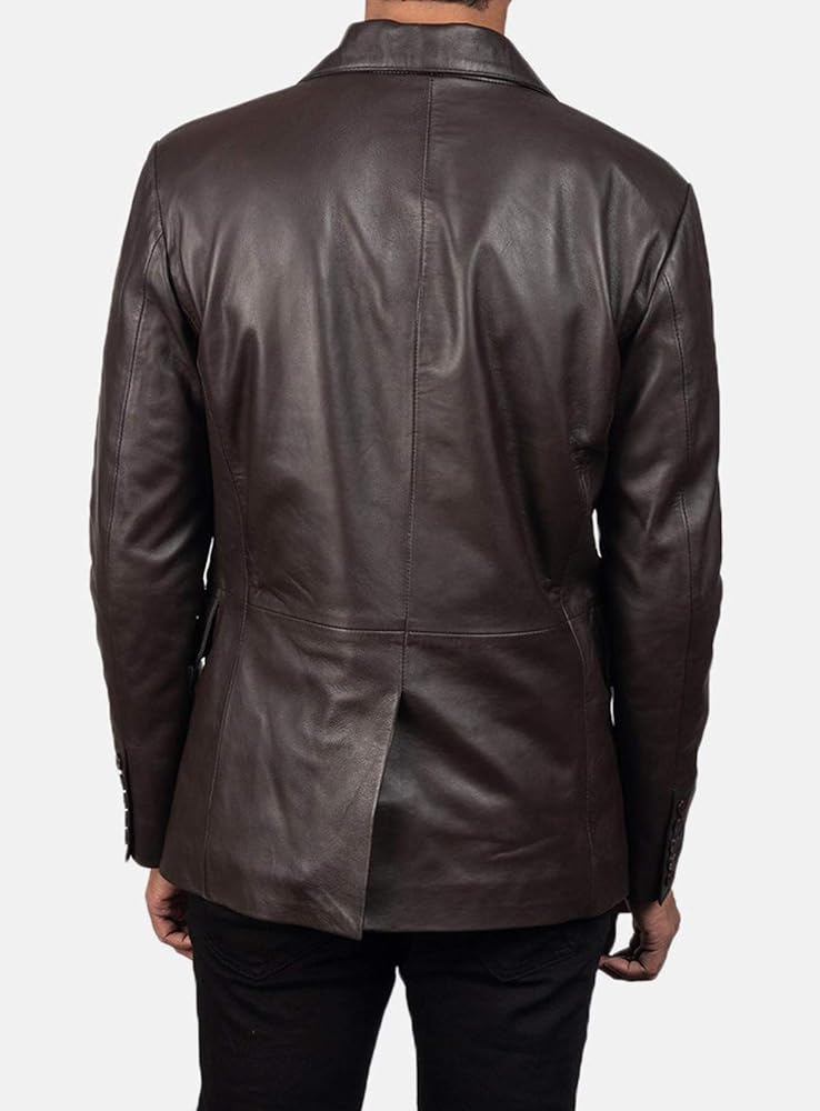 XAYWEAR Luxury Men's Blazer Leather