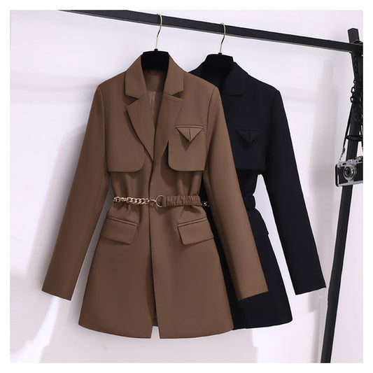XAYWEAR The Trench-Crest Elite Blazer