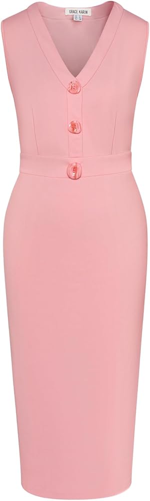 XAYWEAR Sleeveless Fitted Midi Dress for Stylish Looks - XAYWEAR