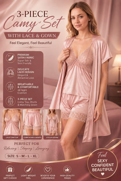 XAYWEAR Camy Set 3 Piece Set