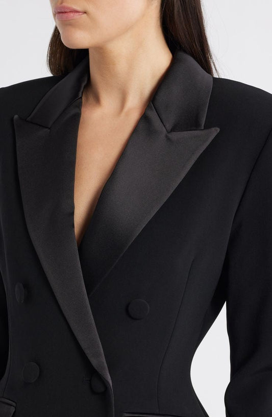 XAYWEAR™ Black Tuxedo Blazer Dress XR525 - (Limited Time Offer) - XAYWEAR