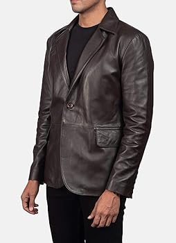 XAYWEAR Luxury Men's Blazer Leather