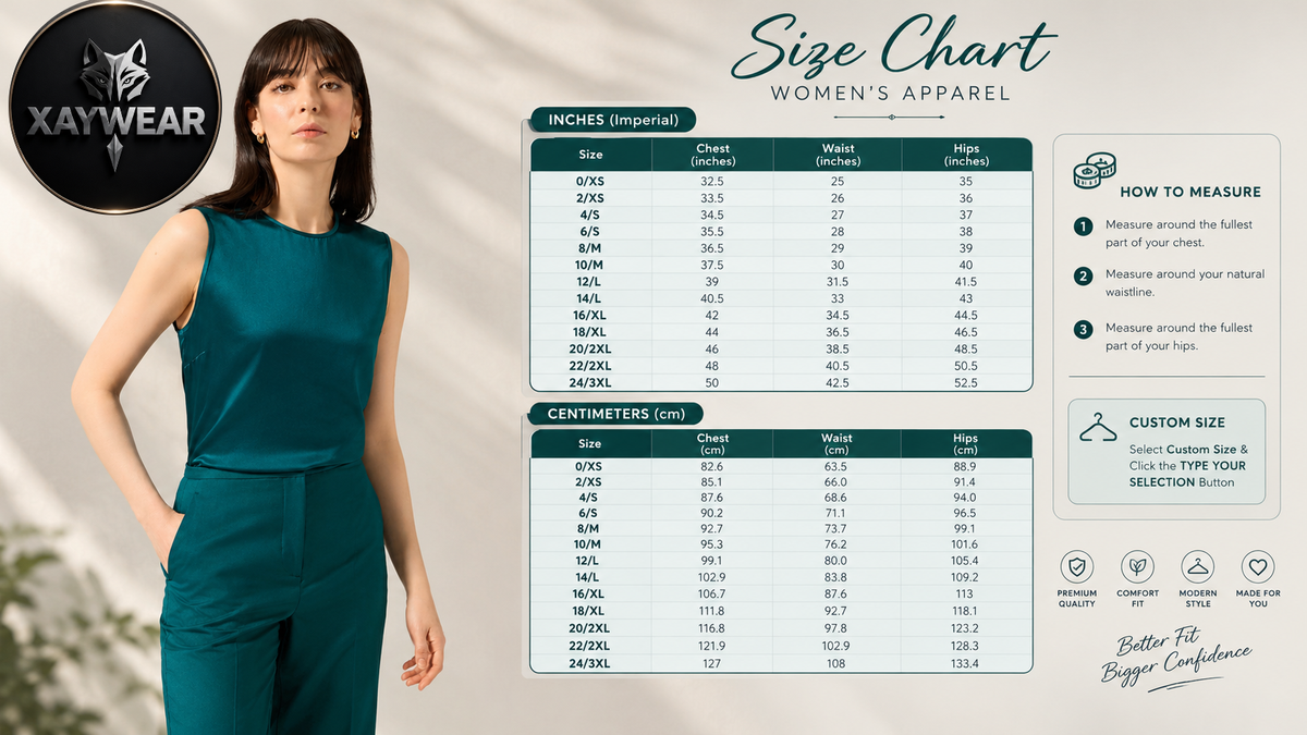 XAYWEAR Crewneck Tank in Silk Charmeuse | Deep Teal