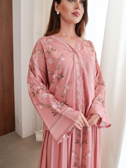 XAYWEAR Roisen Pink Long Dress