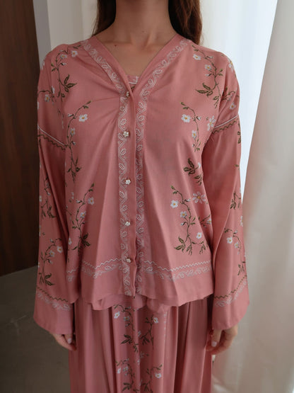 XAYWEAR Roisen Pink Long Dress