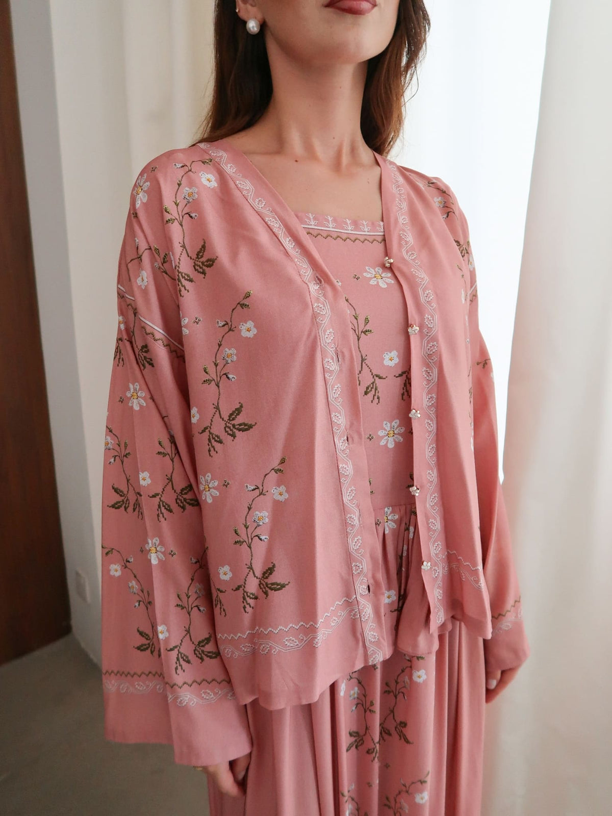 XAYWEAR Roisen Pink Long Dress